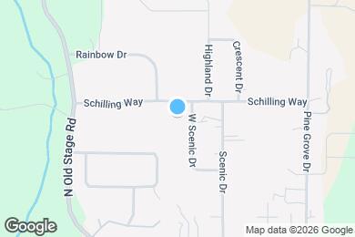 Map image of the property - 1335 W Scenic Dr
