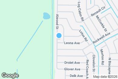 Map image of the property - 3158 Alwood St