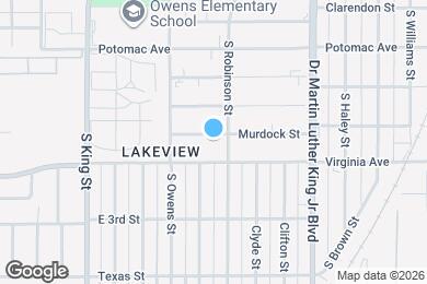 Map image of the property - 1209 Murdock St