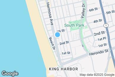 Map image of the property - 296 Hermosa Ave