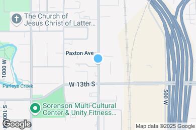 Map image of the property - 1024 West 700 S