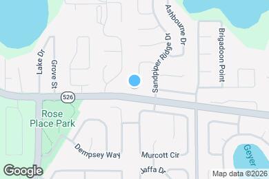 Map image of the property - 106 Cranfield Ct