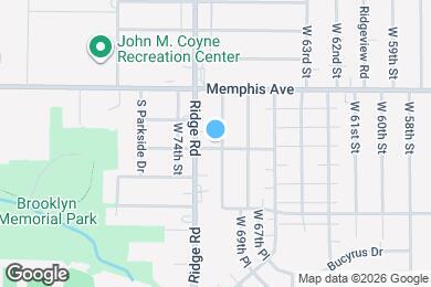 Map image of the property - 4346 Rockland Dr