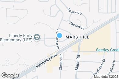 Map image of the property - 4420 Santa Fe Ct