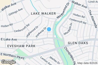 Map image of the property - 6107 Maylane Dr