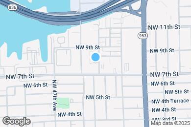 Map image of the property - 800 NW 44th Ave