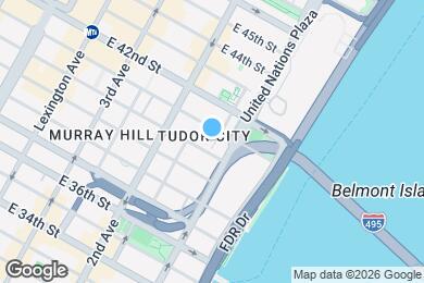 Map image of the property - 45 Tudor City Pl