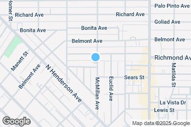 Map image of the property - 5459 Melrose Ave