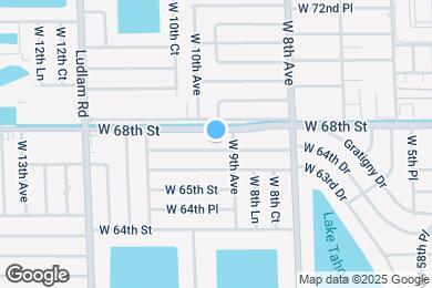 Map image of the property - 943 W 67th St