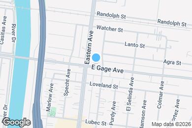 Map image of the property - 5723 Gage Ave