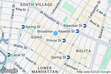 Map image of the property - 100 Prince St