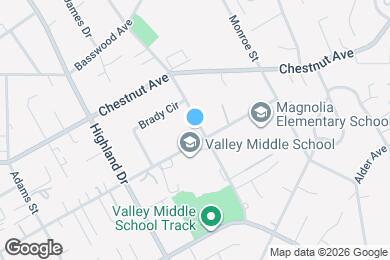 Map image of the property - 3687 Valley St