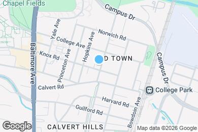 Map image of the property - 7400 Rhode Island Ave