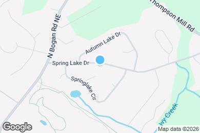 Map image of the property - 2907 Spring Lake Dr
