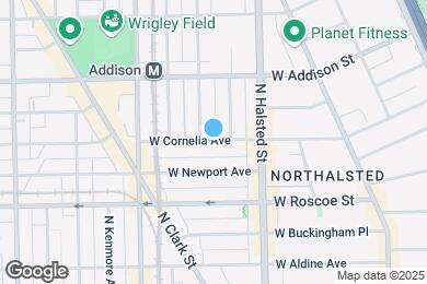 Map image of the property - 843 W Cornelia Ave