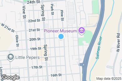 Map image of the property - 1935 Pine St