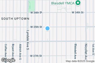 Map image of the property - 3514 Grand Ave S