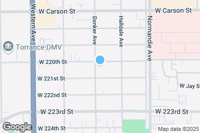 Map image of the property - 1450 W 220th St