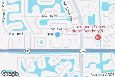 Map image of the property - 10401 W Broward Blvd