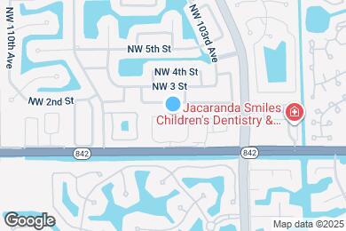 Map image of the property - 10451 W Broward Blvd