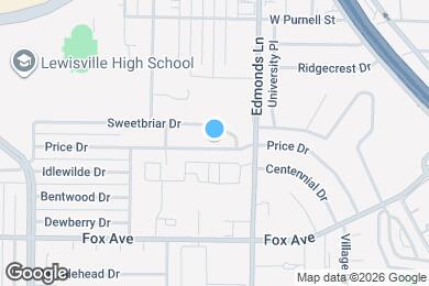 Map image of the property - 425 Price Dr