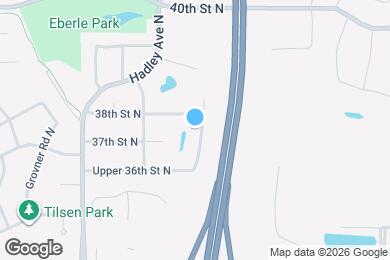 Map image of the property - 3746 Hamlet Ave N