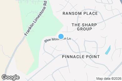 Map image of the property - 1009 Blue Mountain Ln