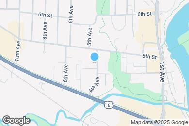 Map image of the property - 440 4th Ave