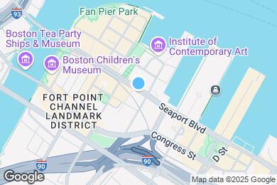 Map image of the property - 135 Seaport Blvd