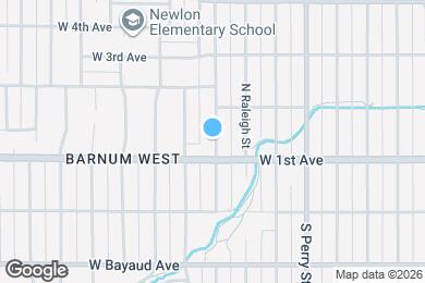 Map image of the property - 121 S Stuart St