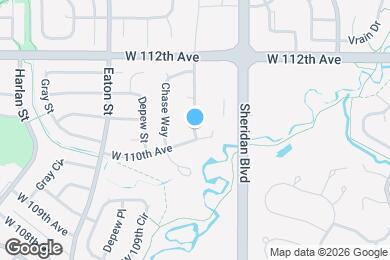 Map image of the property - 11029 Benton St