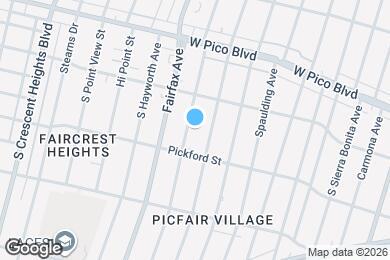Map image of the property - 1540 Orange Grove Ave