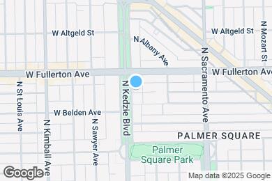 Map image of the property - 2331 N Kedzie Blvd