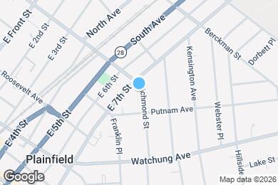 Map image of the property - 714 Richmond St