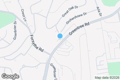 Map image of the property - 1606 Greentree Rd