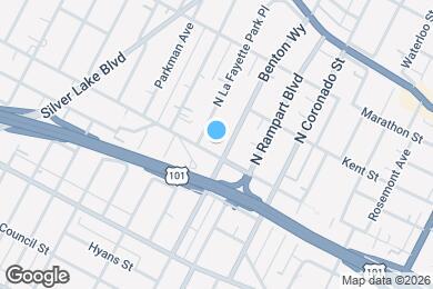 Map image of the property - 2711 Bellevue Ave