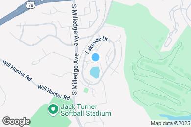 Map image of the property - 1000 Lakeside Dr