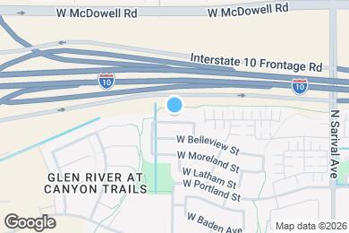 Map image of the property - 16684 W Culver St