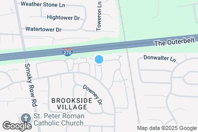 Map image of the property - 1596 Worthington Row Dr