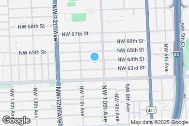 Map image of the property - 1036 NW 64th St