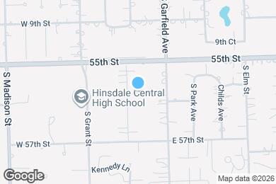 Map image of the property - 5525 S Washington St