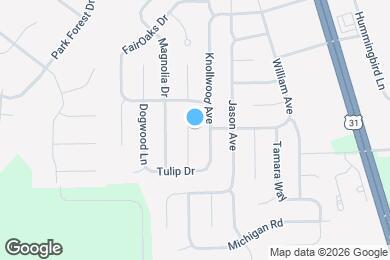 Map image of the property - 4027 Willow Ct