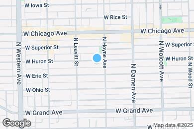 Map image of the property - 2115 W Huron St