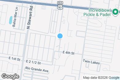 Map image of the property - 513 San Antonio Ave