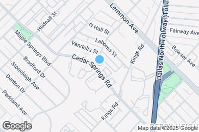 Map image of the property - 4950 Cedar Springs Rd