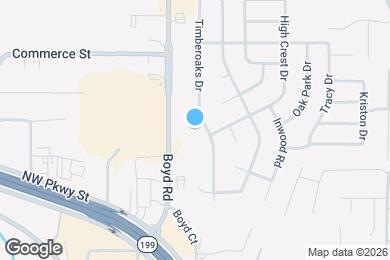 Map image of the property - 703 Timberoaks Dr