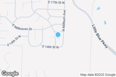 Map image of the property - 1417 N Blue Mills Rd