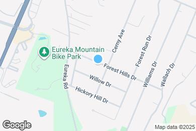 Map image of the property - 61 Forest Hills Dr