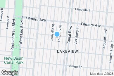 Map image of the property - 6570 Louis Xiv St