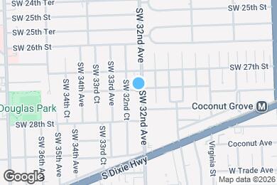 Map image of the property - 2742 SW 32nd Ave
